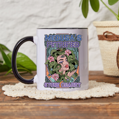 Purplehecate The Gorgon with Snake Hair Medusa Mug
