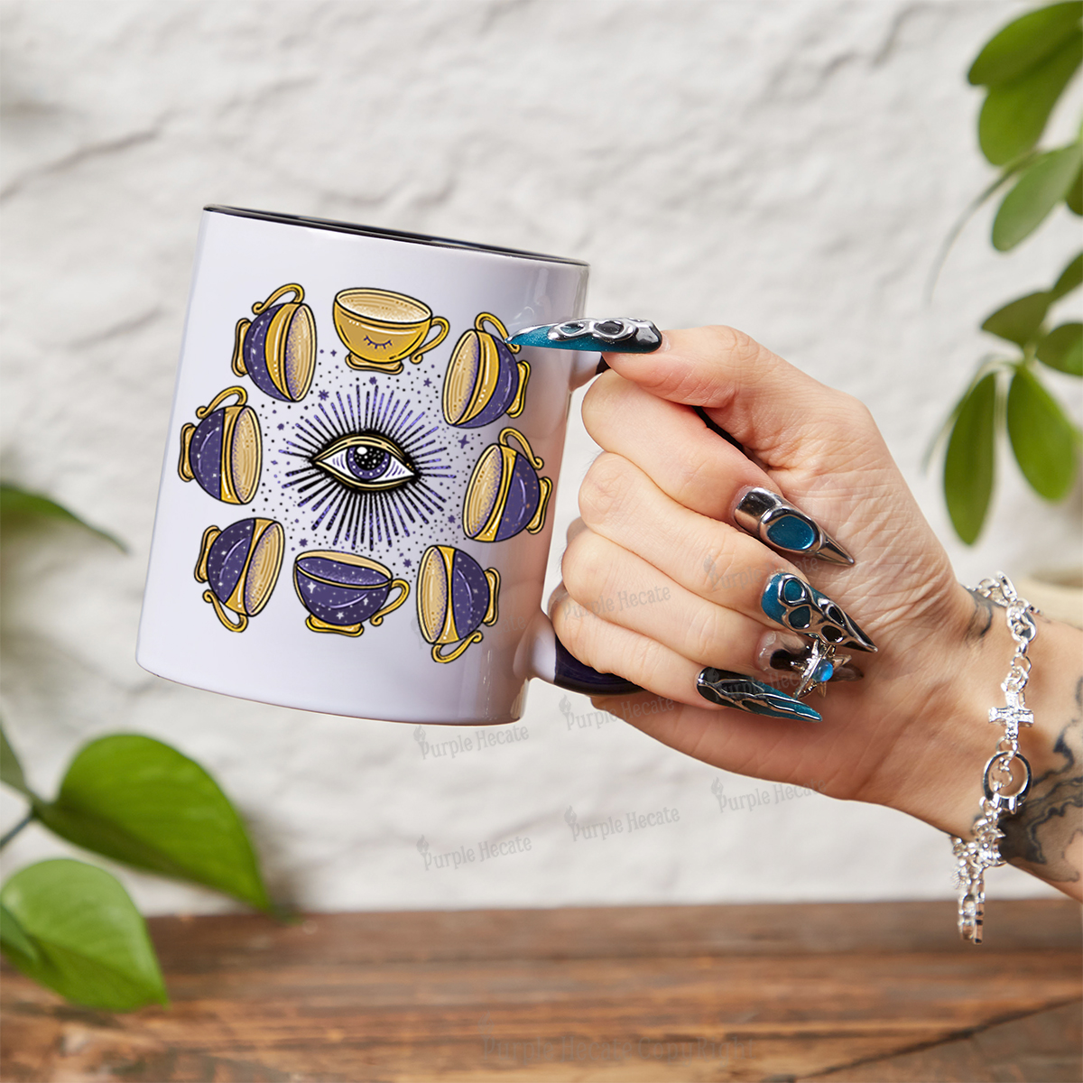 Purplehecate Moon Phase Coffee Lover Mug