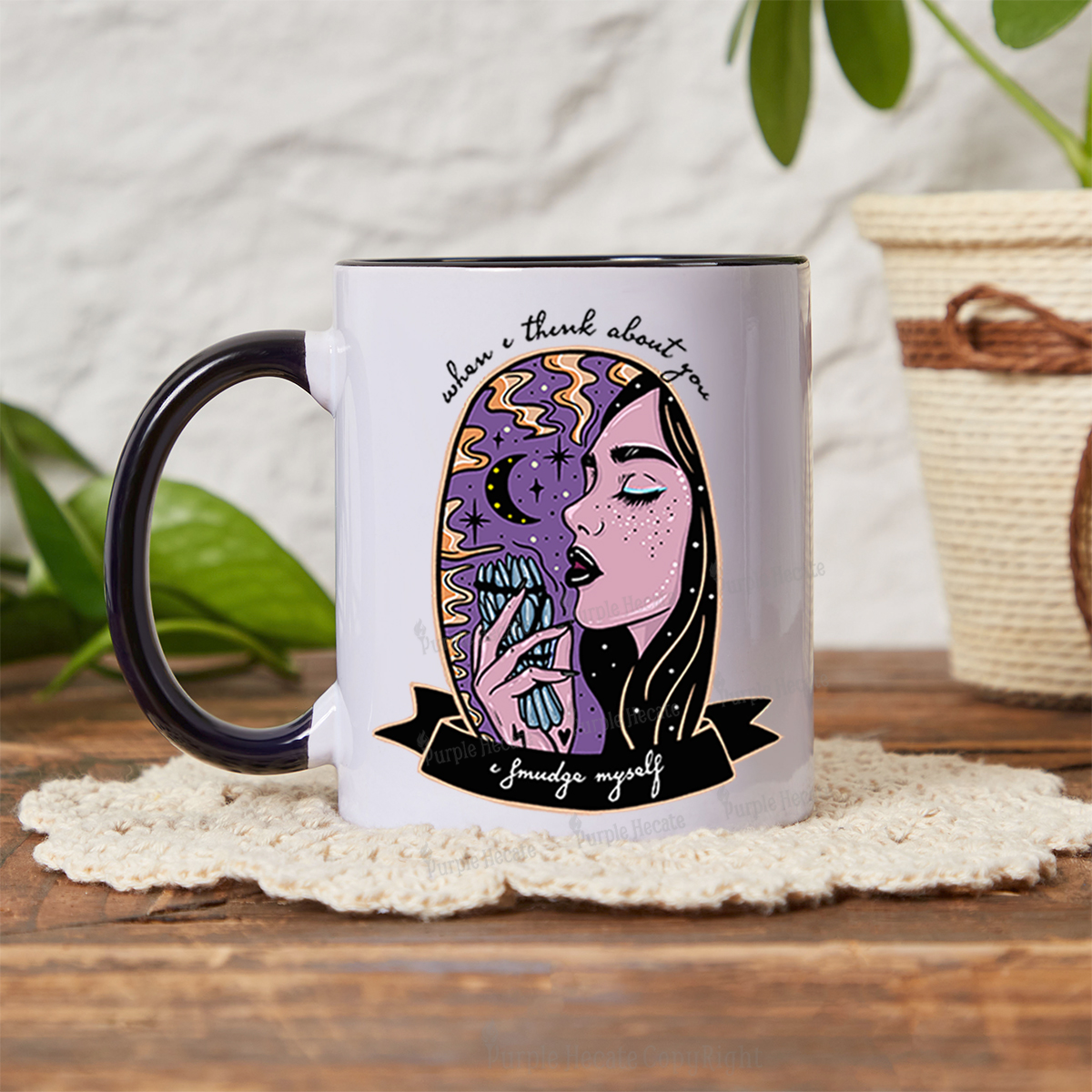 Purplehecate When I Think About You Mug
