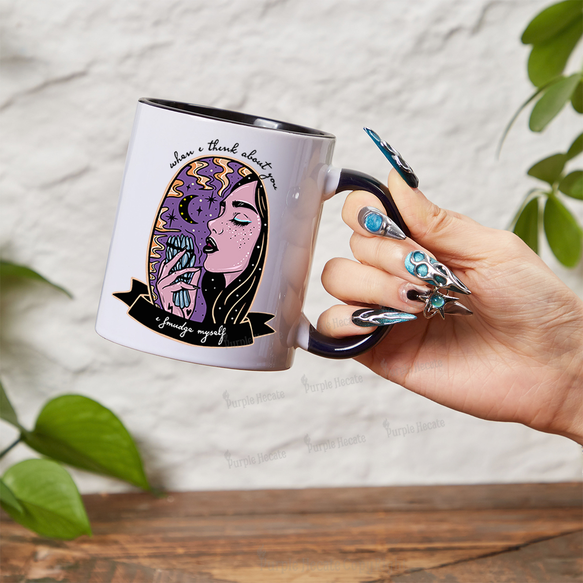 Purplehecate When I Think About You Mug