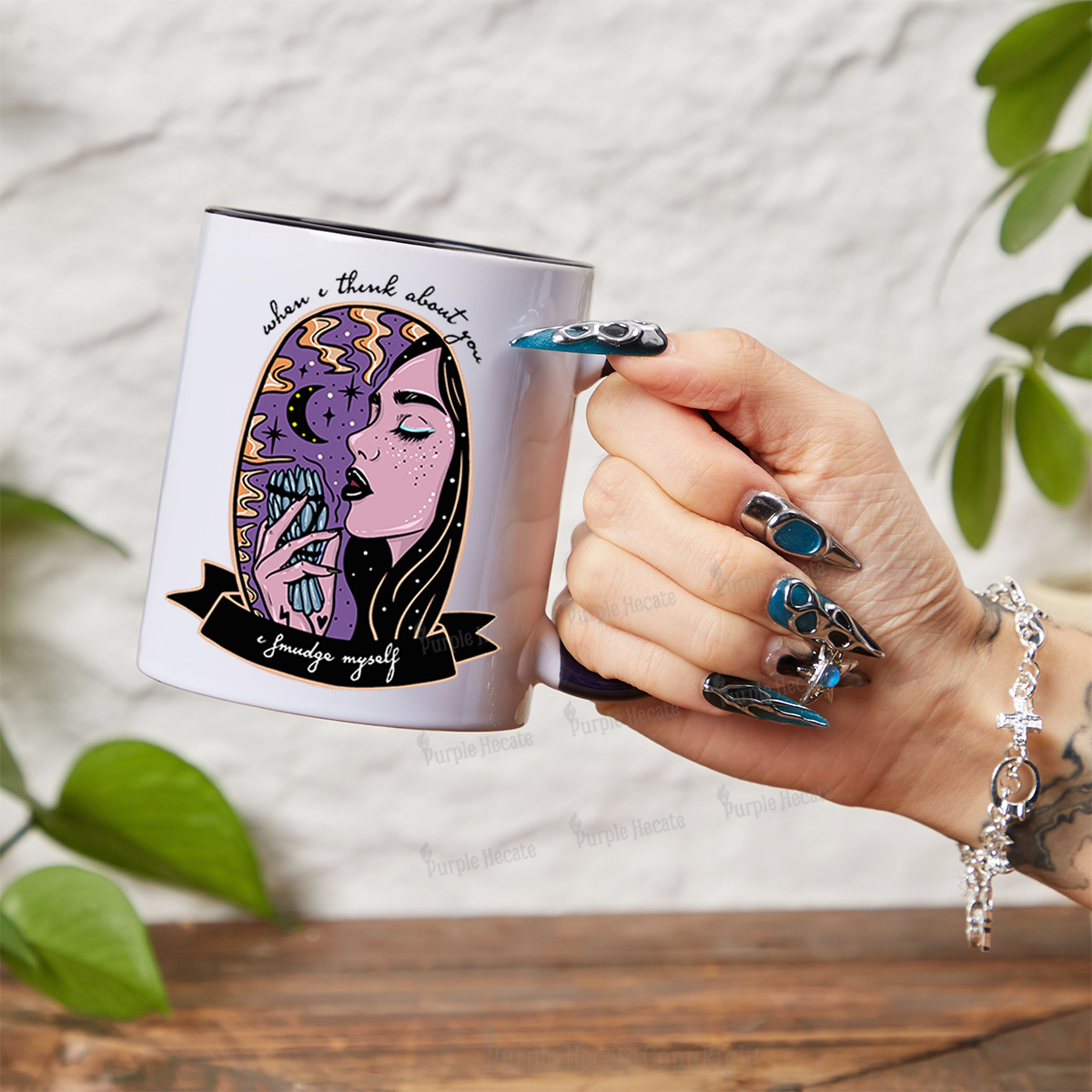 Purplehecate When I Think About You Mug