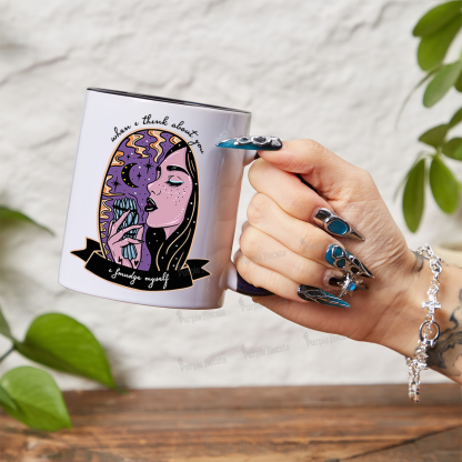 Purplehecate When I Think About You Mug