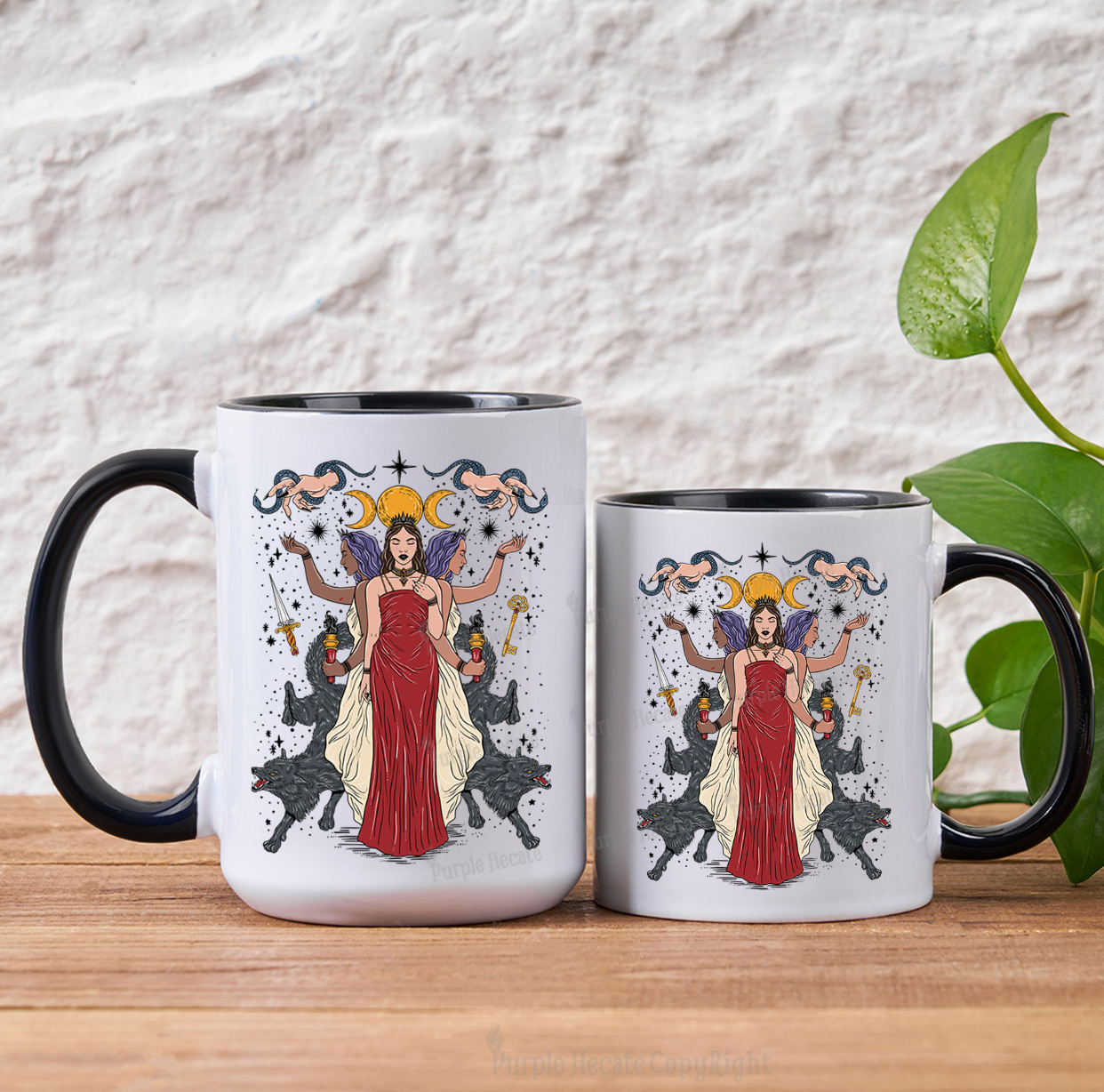 Purplehecate The Triple Goddess Hecate Mug