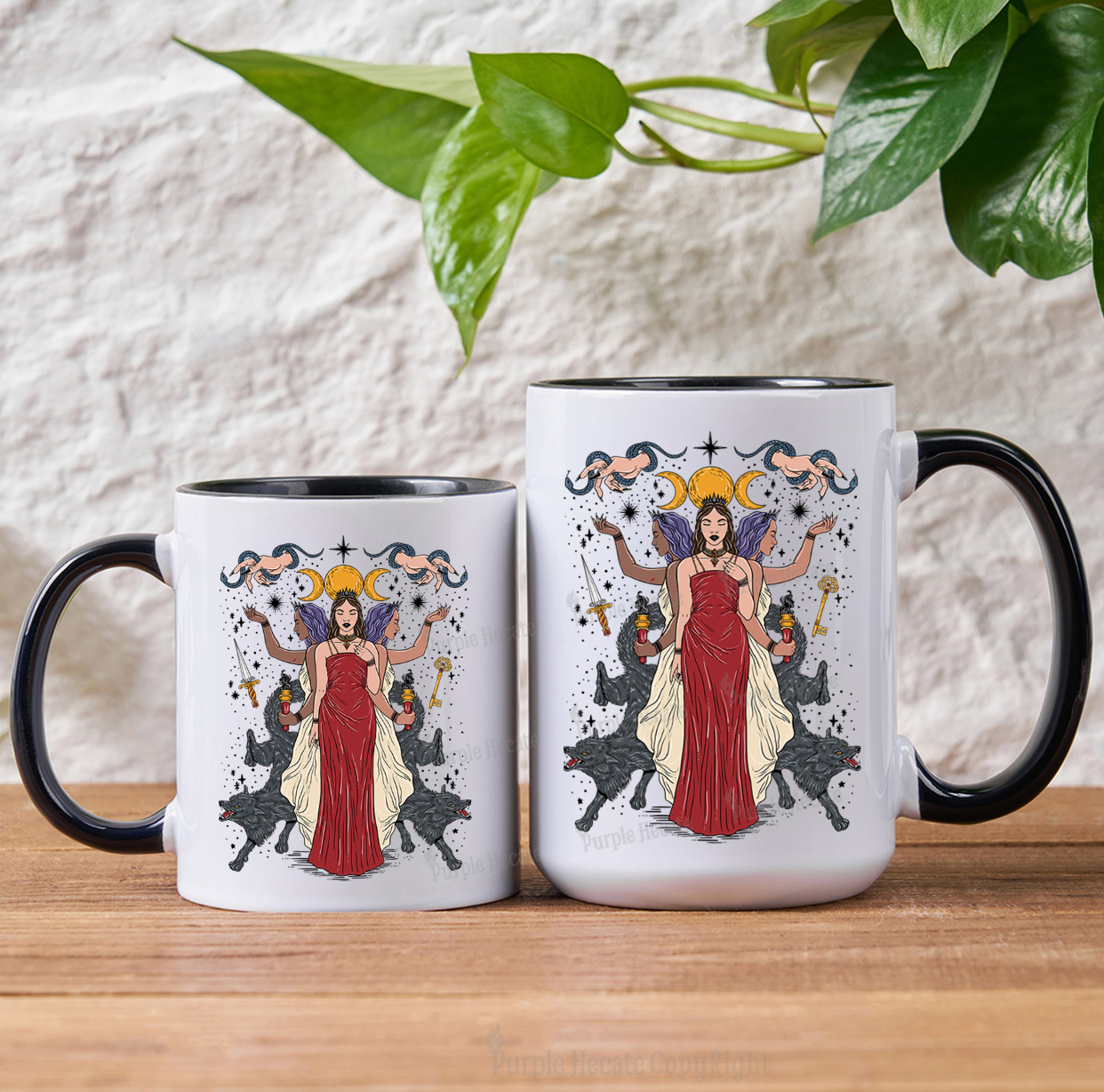 Purplehecate The Triple Goddess Hecate Mug