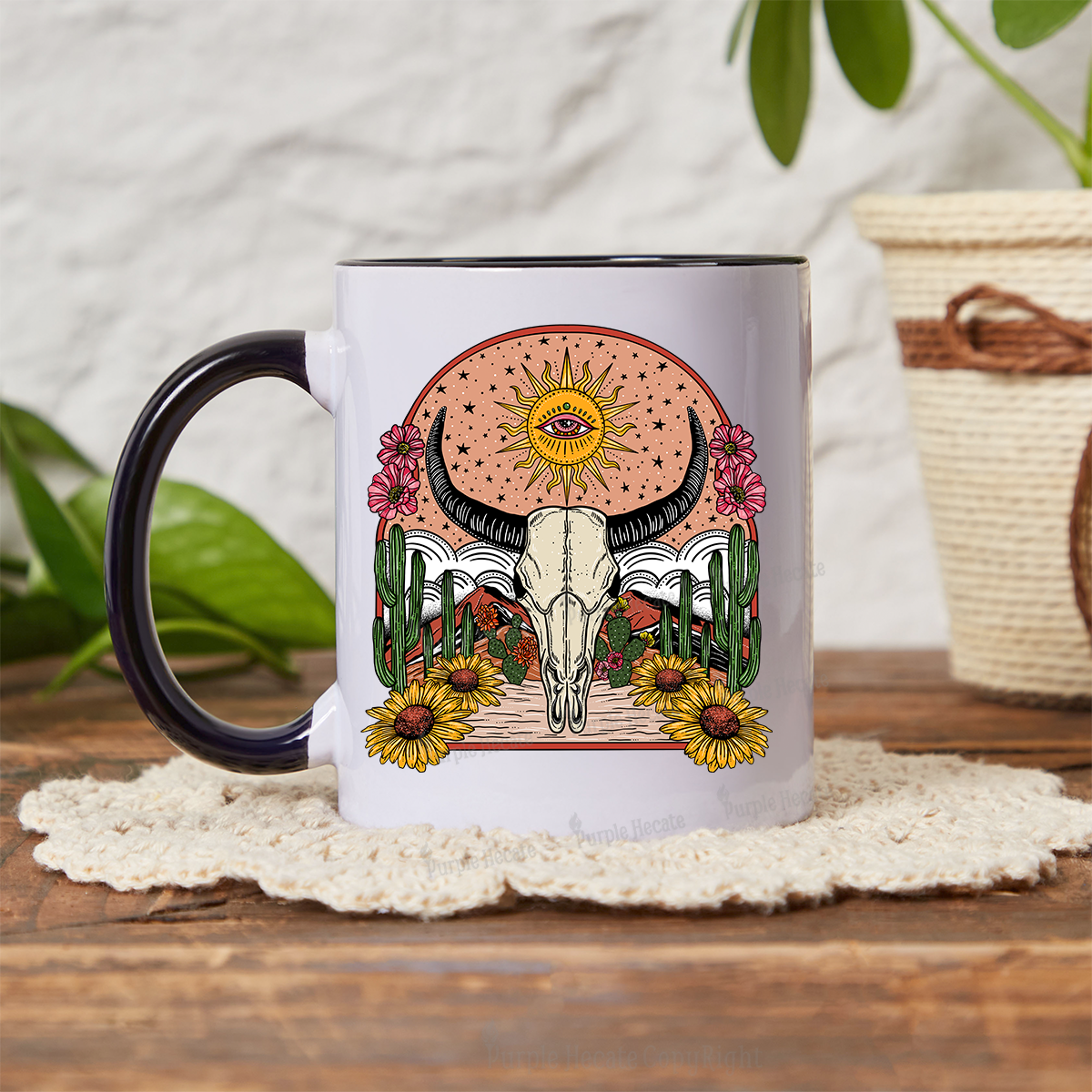 Purplehecate Desert Bloom Mug