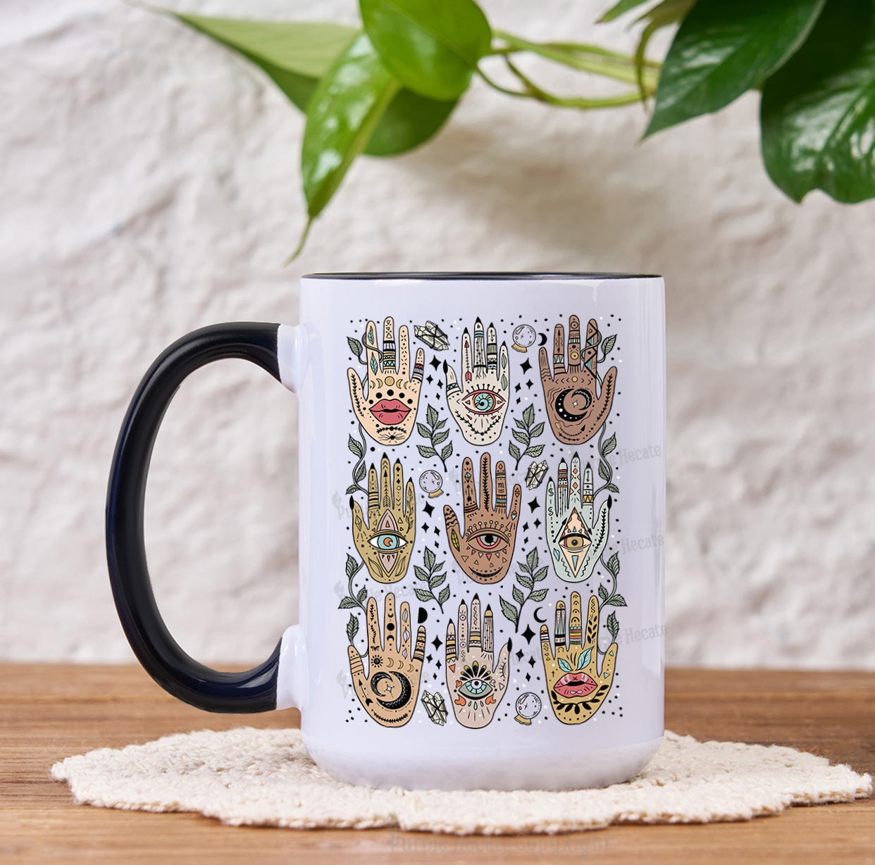 Purplehecate Helping Hands Mug