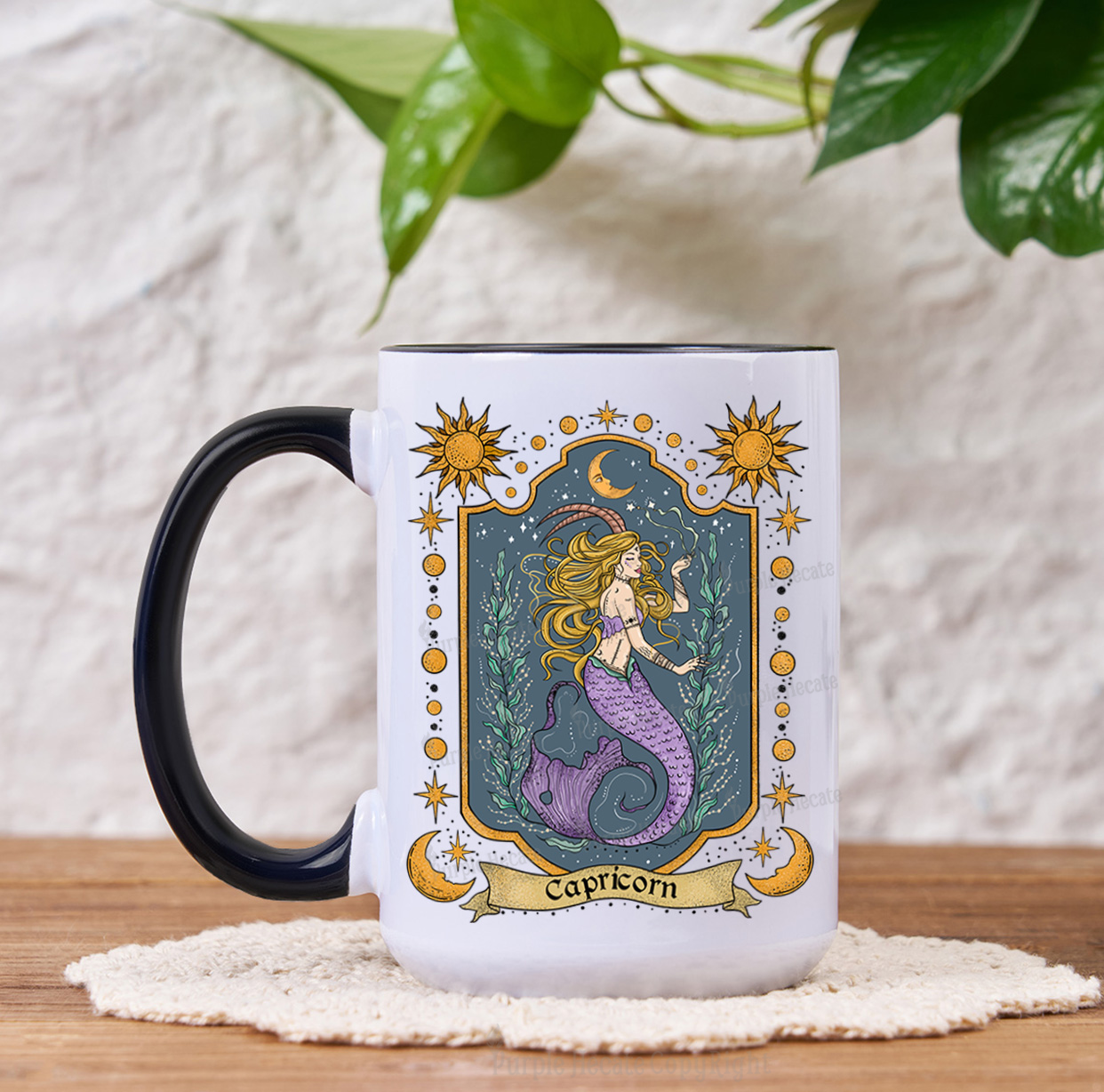 Purplehecate Capricorn Zodiac Mug