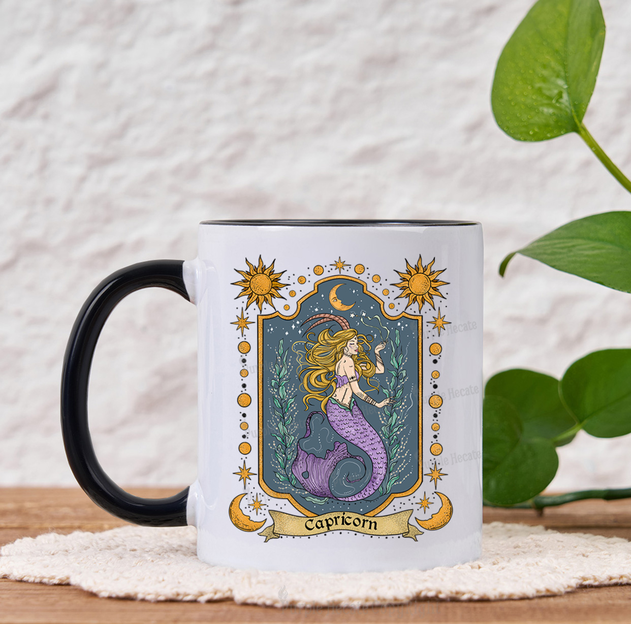 Purplehecate Capricorn Zodiac Mug