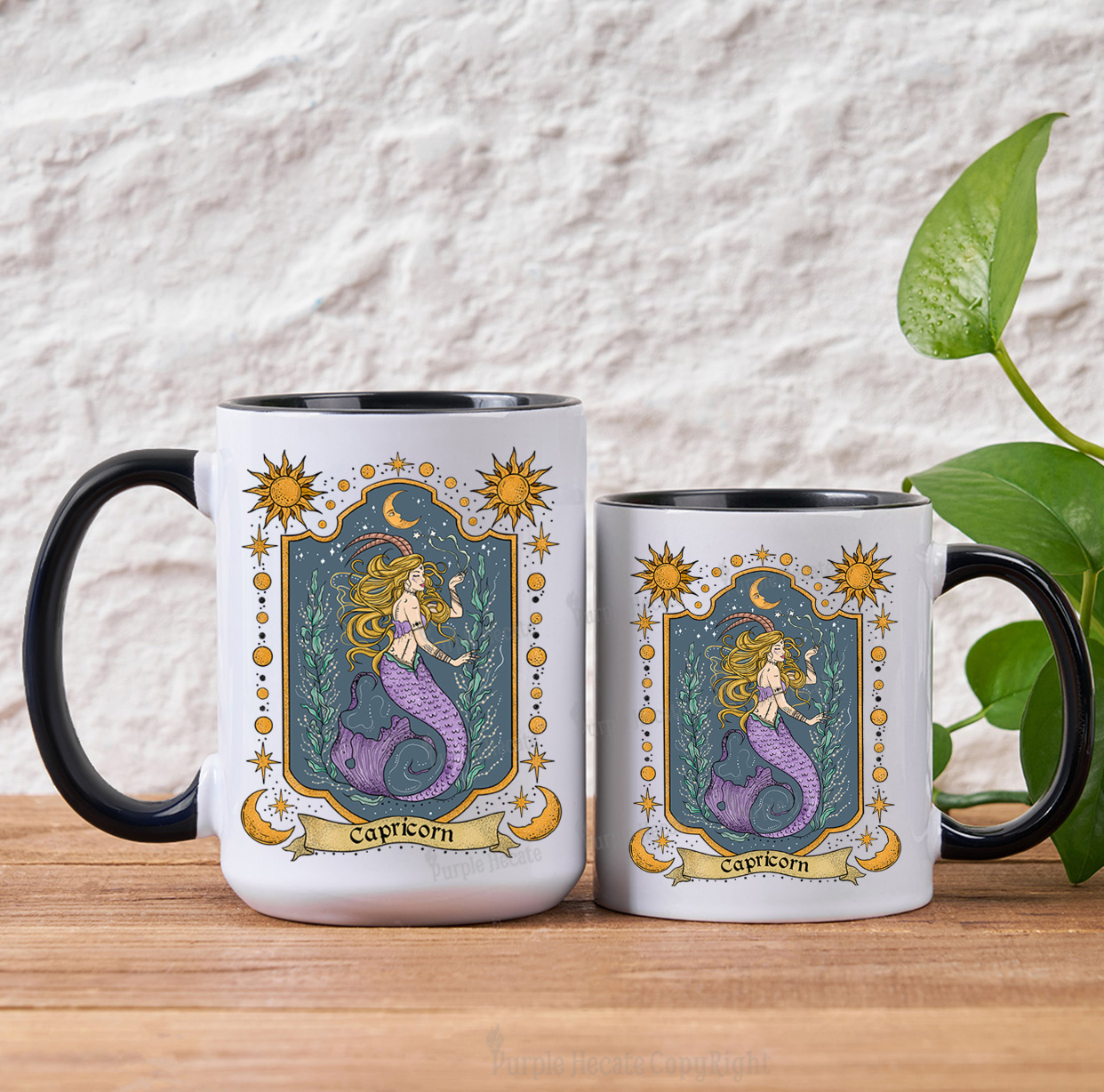 Purplehecate Capricorn Zodiac Mug