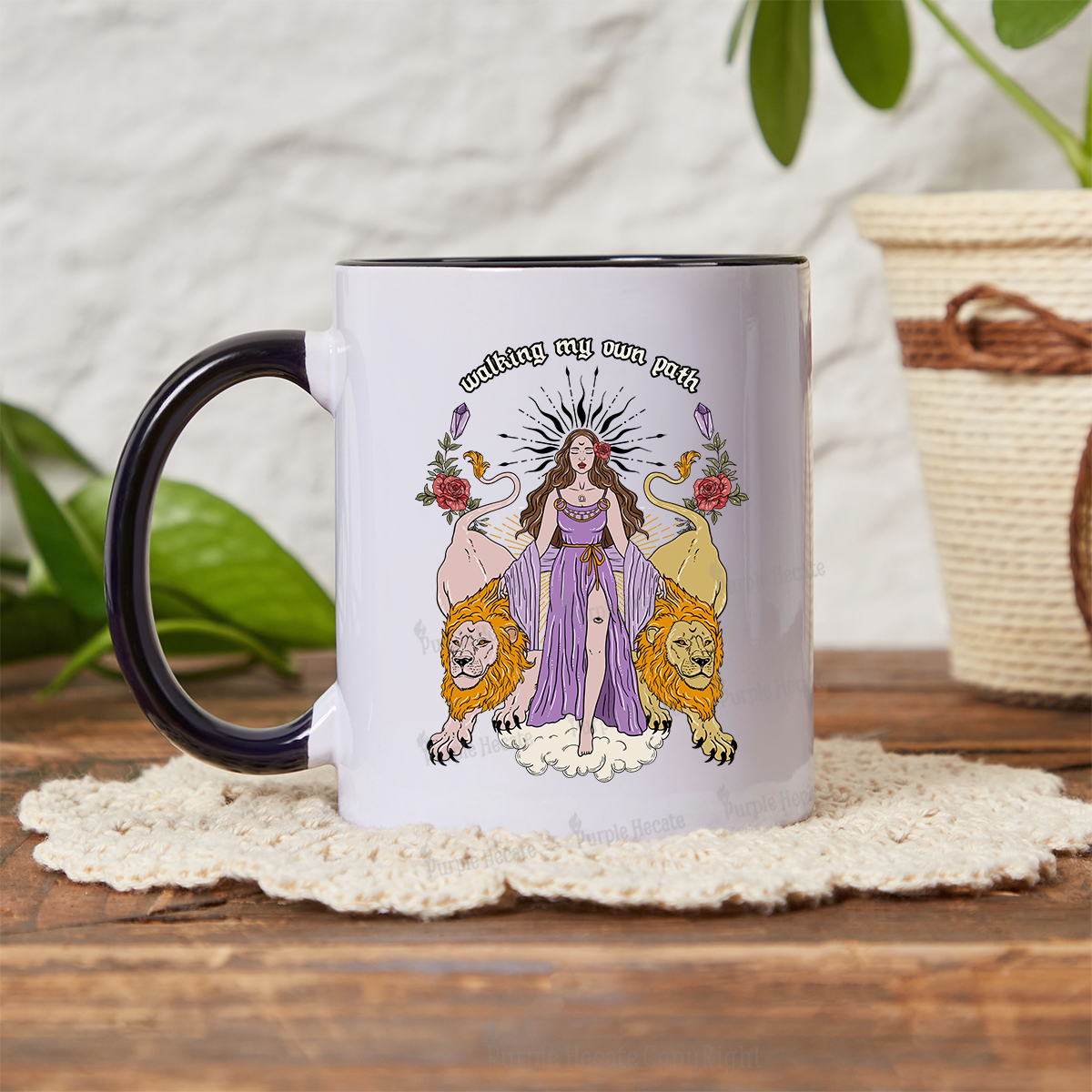 Purplehecate The Goddess Walking My Own Path Mug