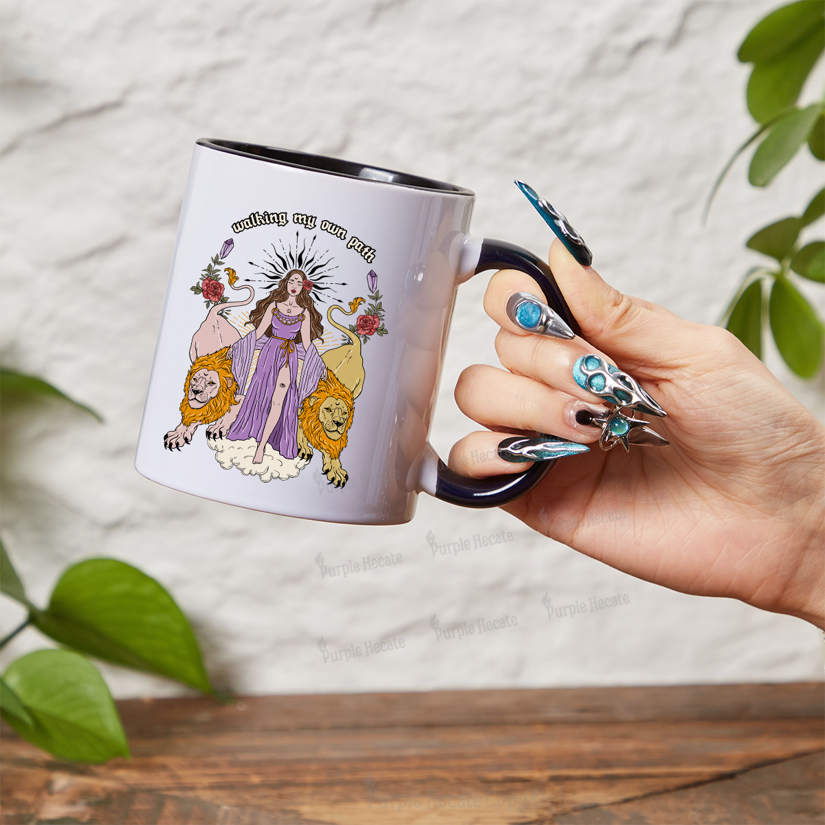 Purplehecate The Goddess Walking My Own Path Mug