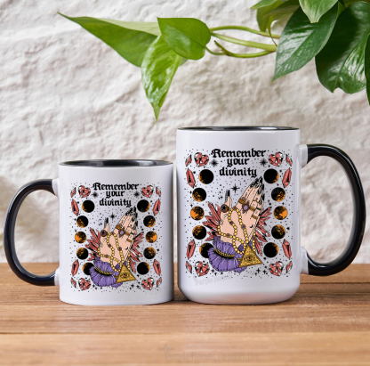 Purplehecate Remember Your Divinity Mug