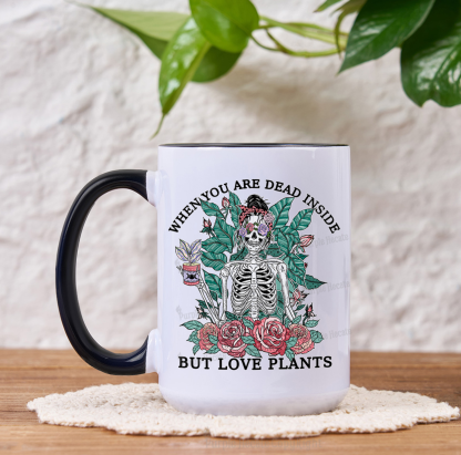 Purplehecate When You Dead Inside Mug