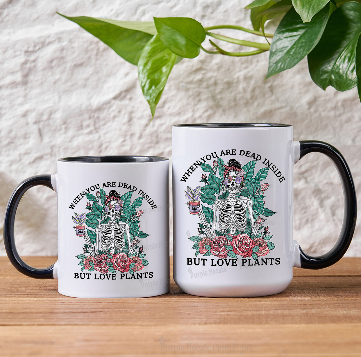 Purplehecate When You Dead Inside Mug