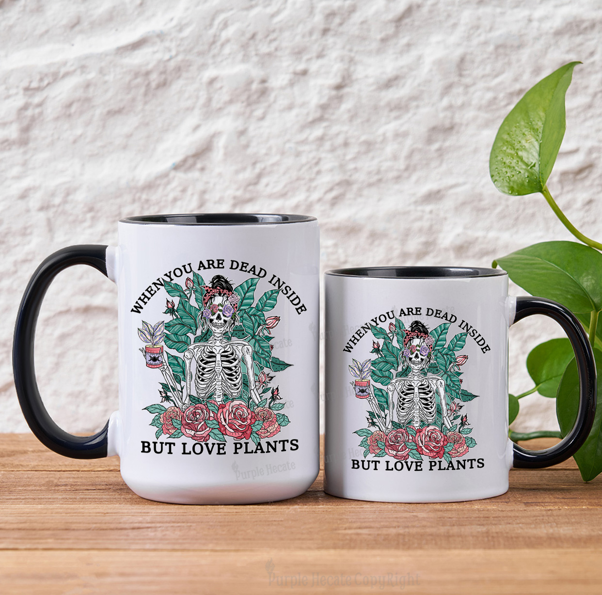 Purplehecate When You Dead Inside Mug