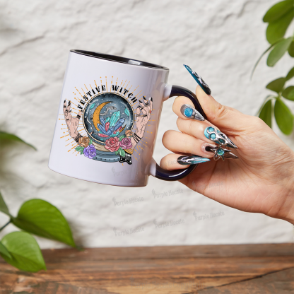Purplehecate Festive Witch Mug