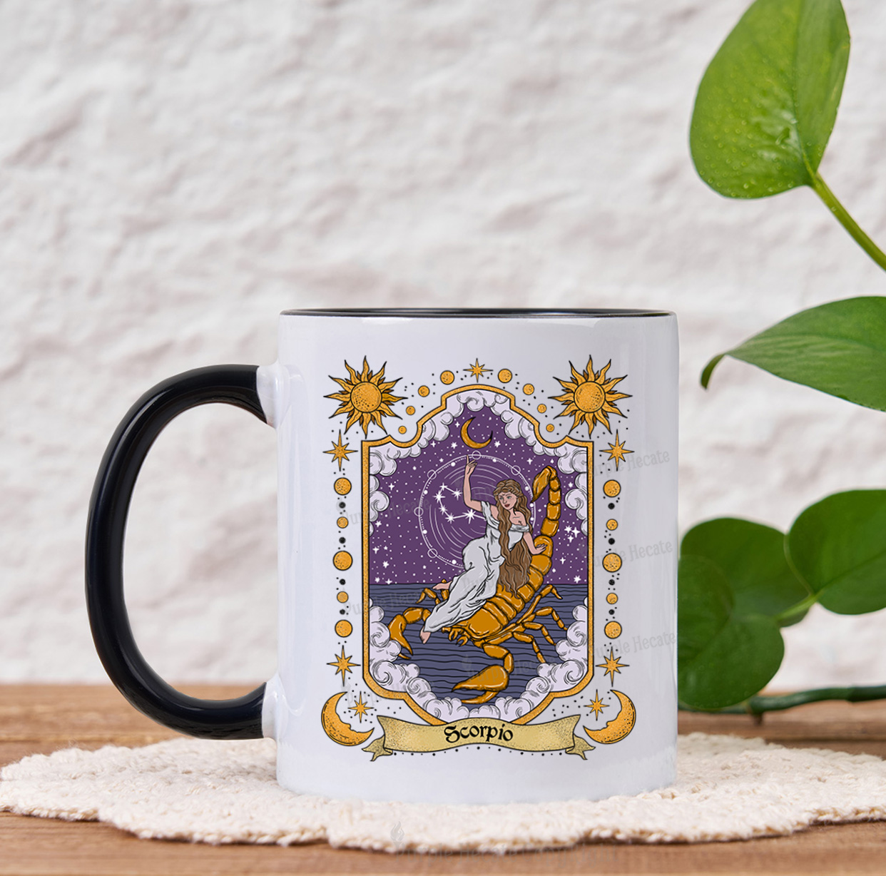 Purplehecate Scorpio Zodiac Mug