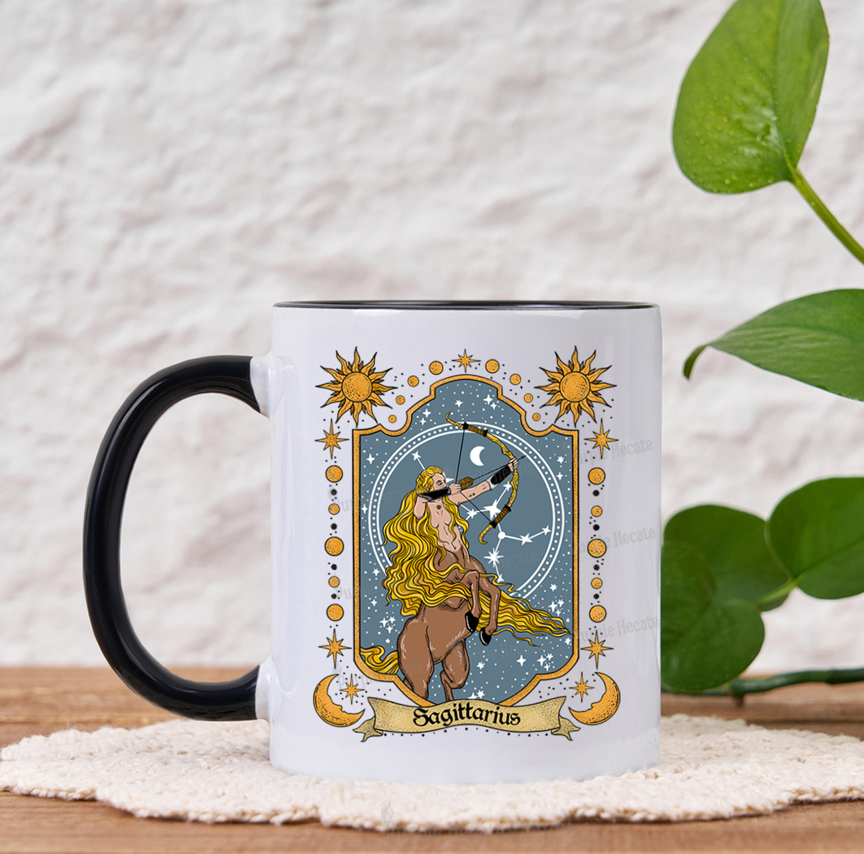 Purplehecate Sagittarius Zodiac Mug