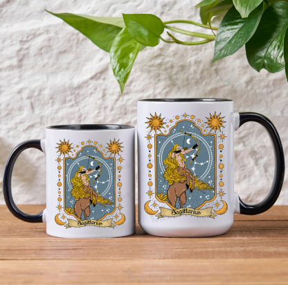 Purplehecate Sagittarius Zodiac Mug
