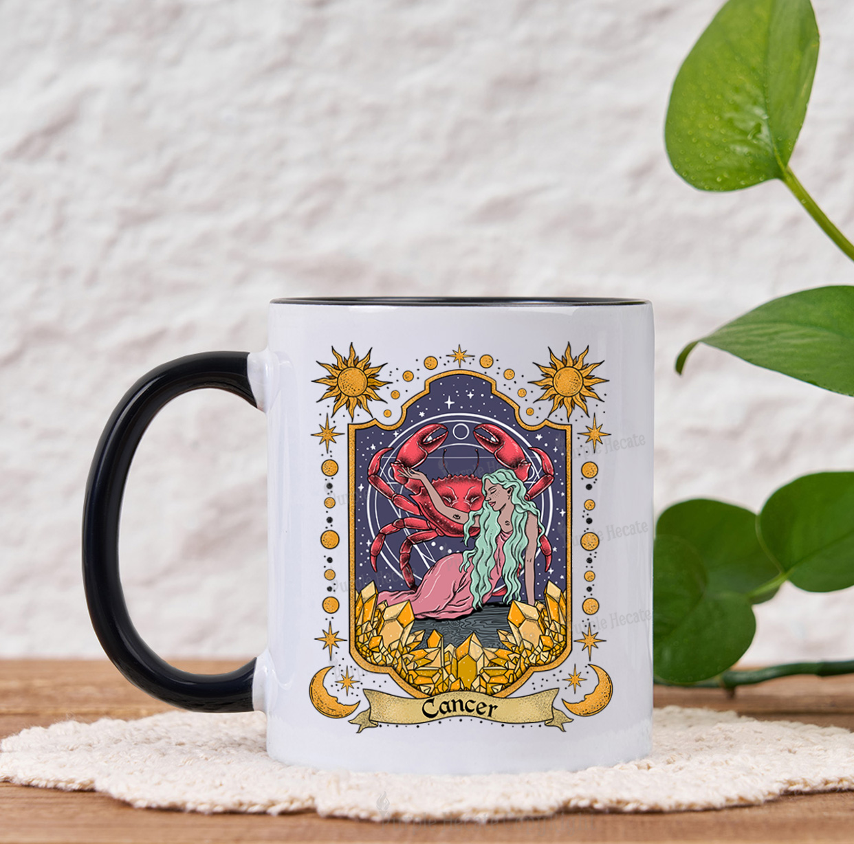 Purplehecate Cancer Zodiac Mug
