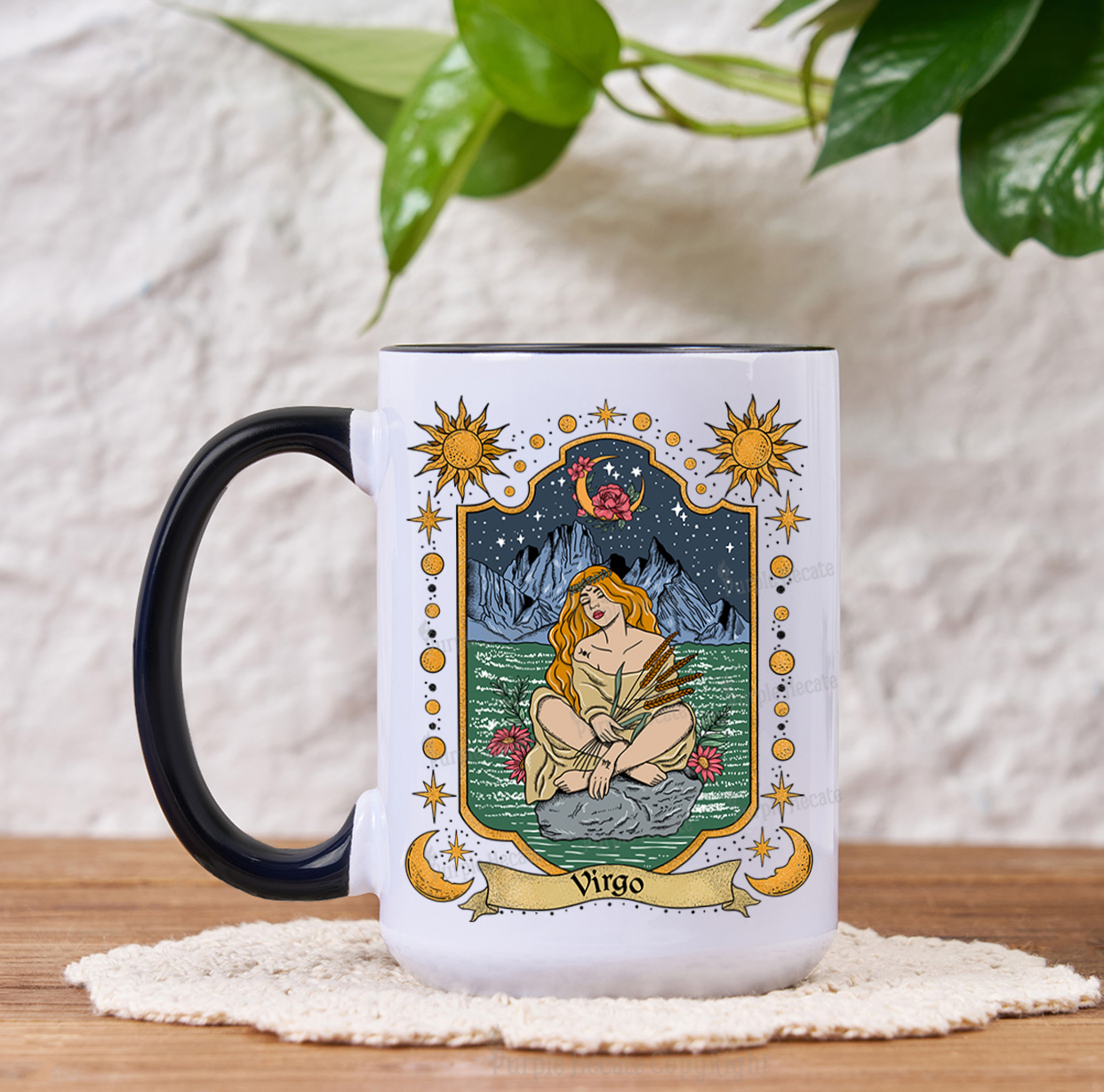 Purplehecate Virgo Zodiac Mug