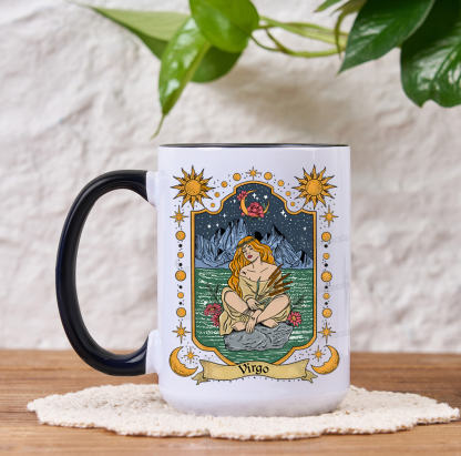 Purplehecate Virgo Zodiac Mug