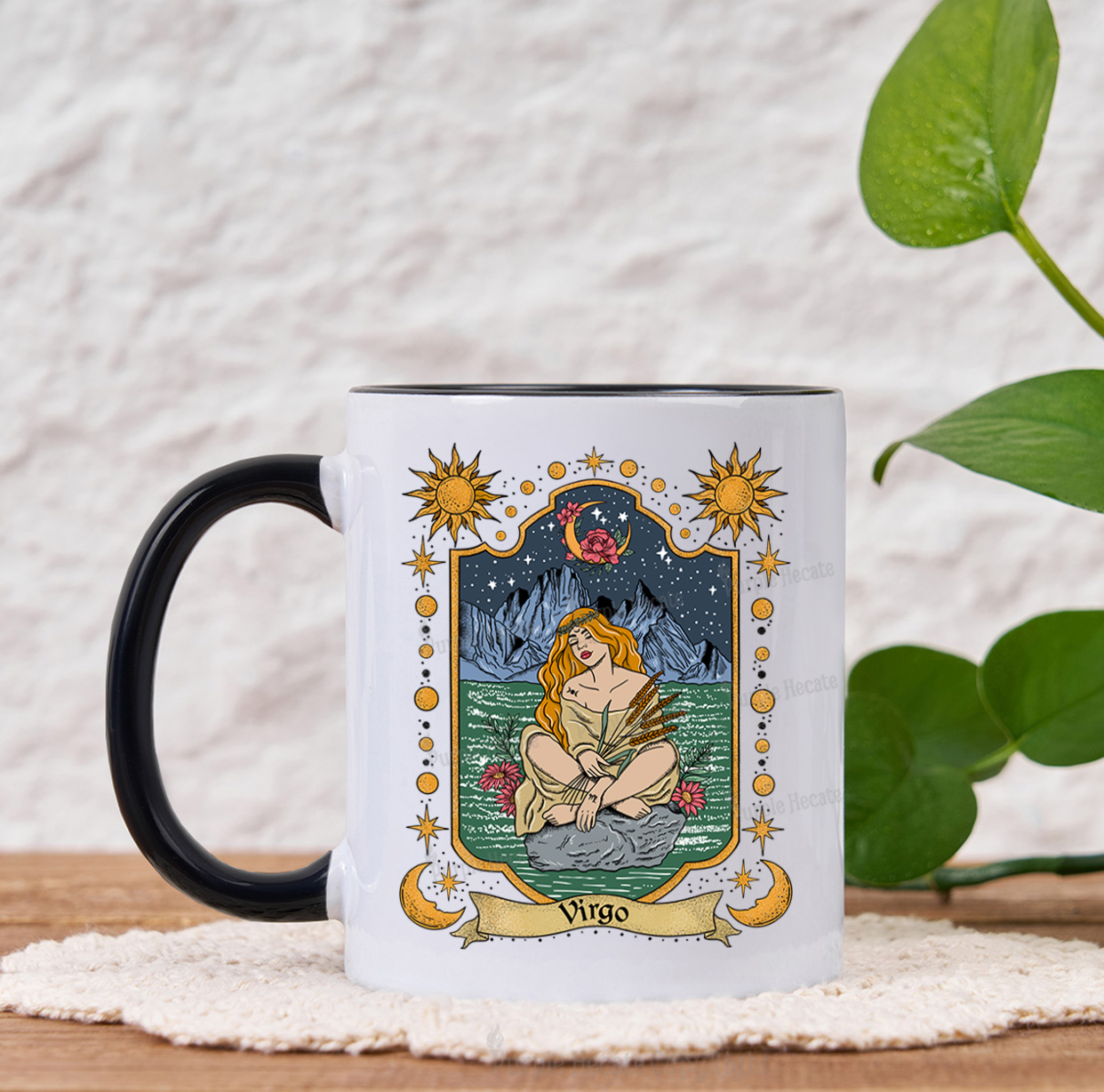 Purplehecate Virgo Zodiac Mug