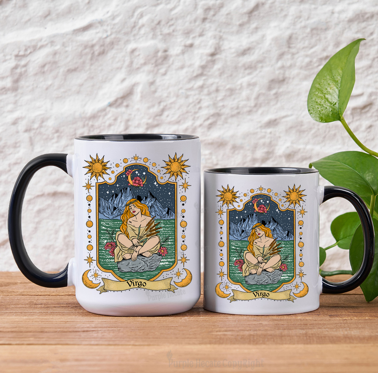 Purplehecate Virgo Zodiac Mug
