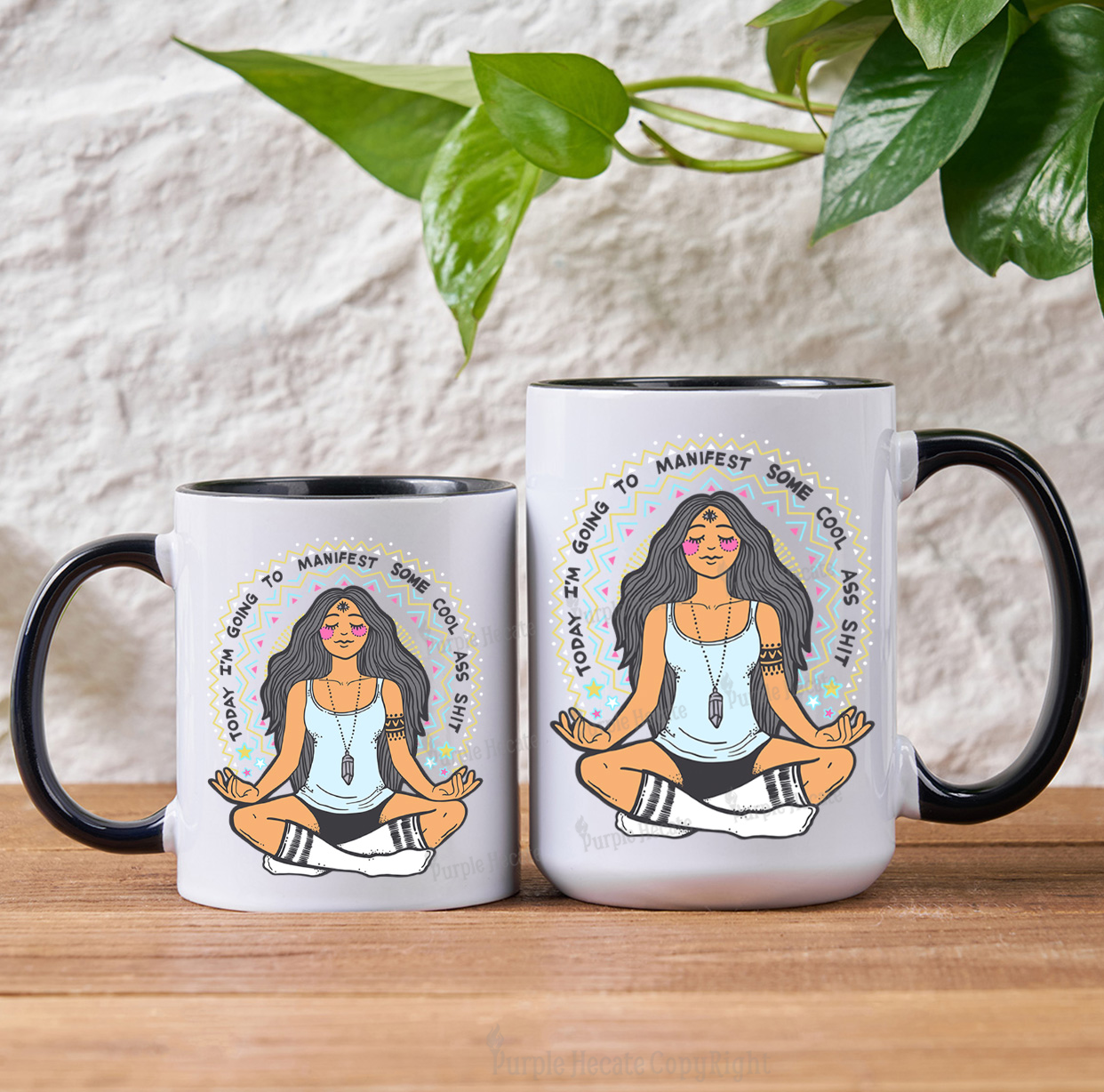 Purplehecate Today I'm Going To Manifest Mug