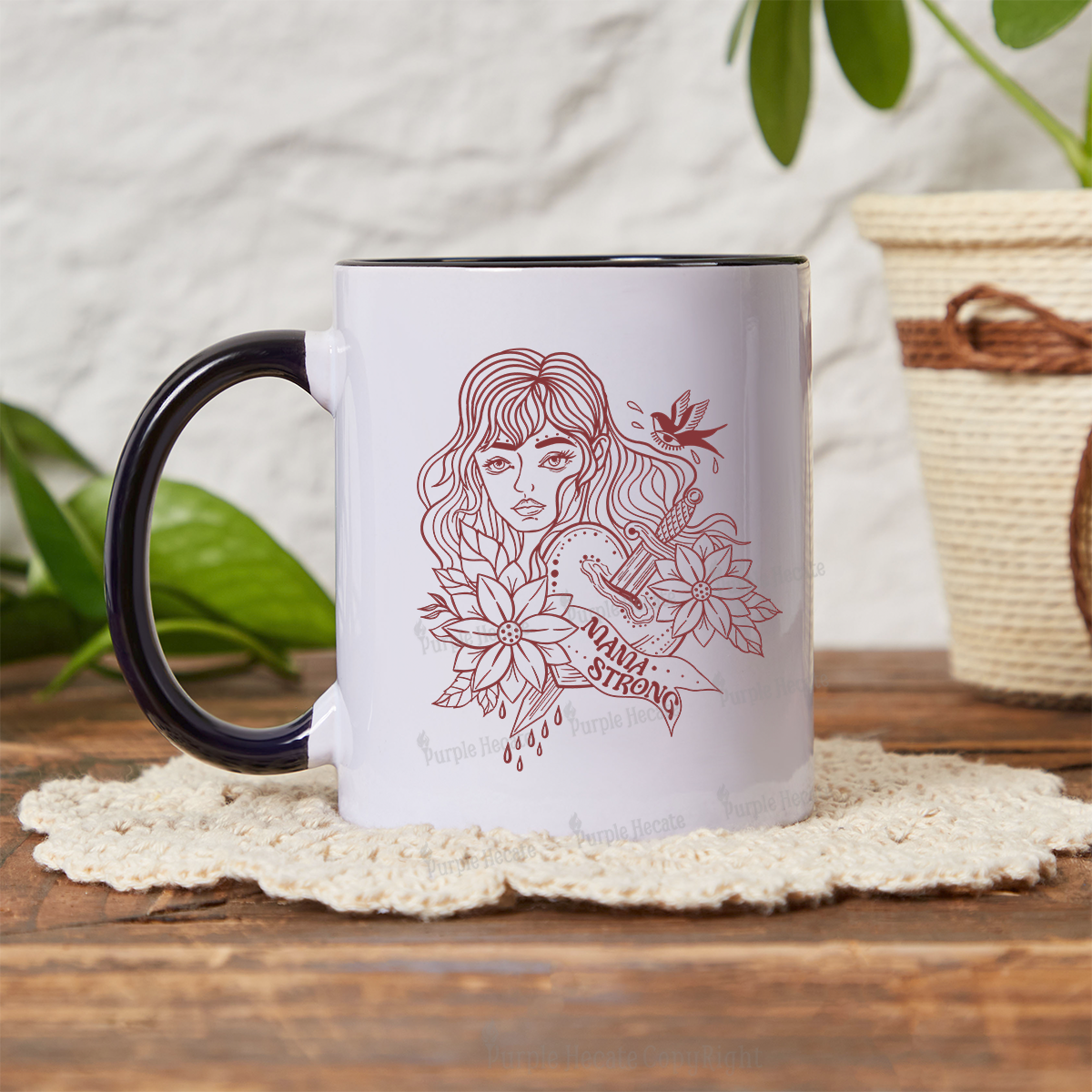 Purplehecate Mama Strong Mug