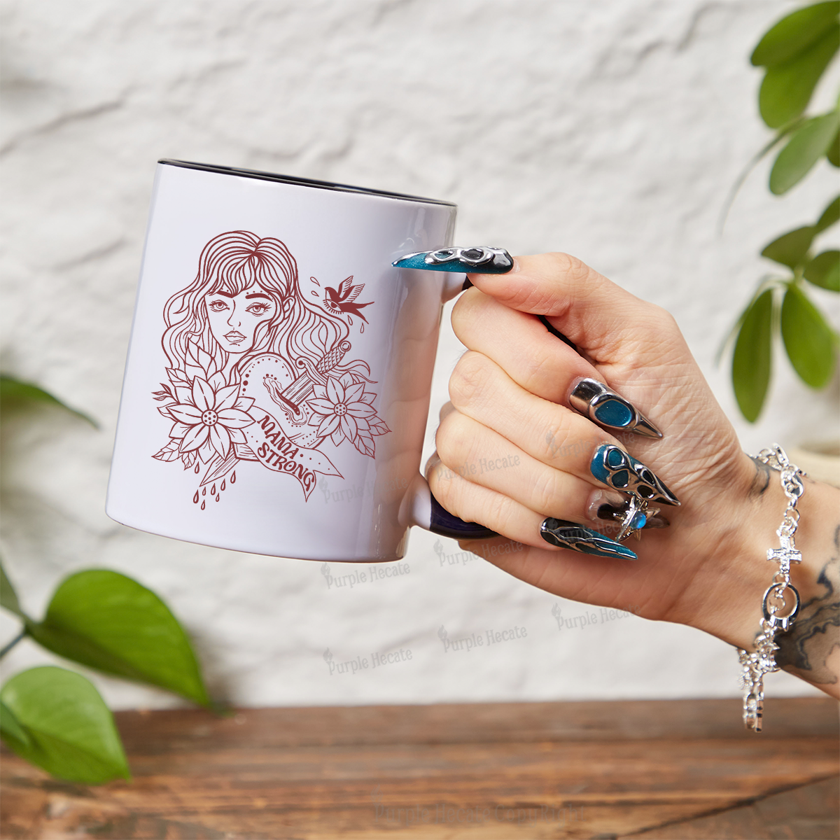 Purplehecate Mama Strong Mug