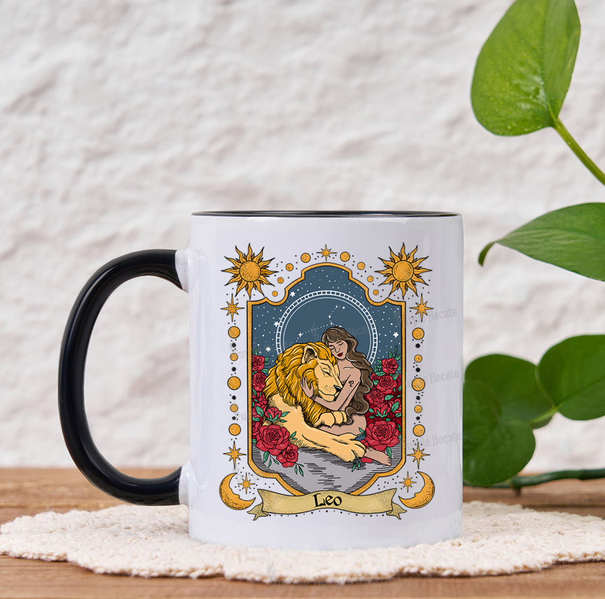 Purplehecate Leo Zodiac Mug
