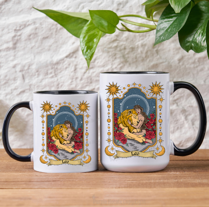 Purplehecate Leo Zodiac Mug