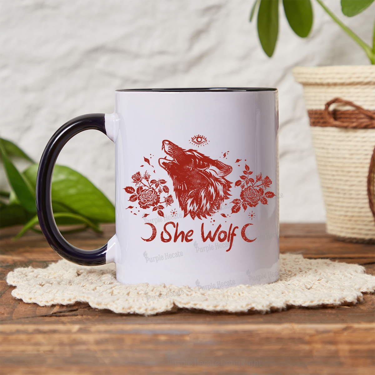 Purplehecate She Wolf Mug