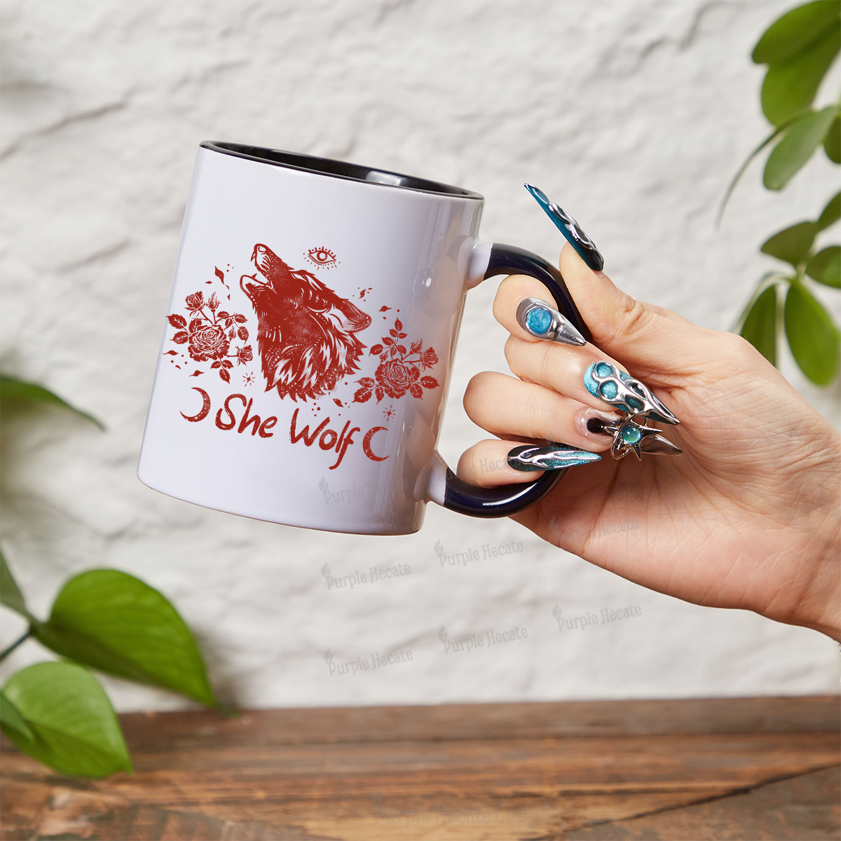 Purplehecate She Wolf Mug