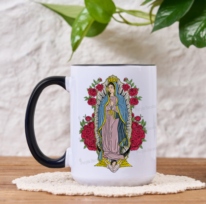 Purplehecate Mother Mary Mug