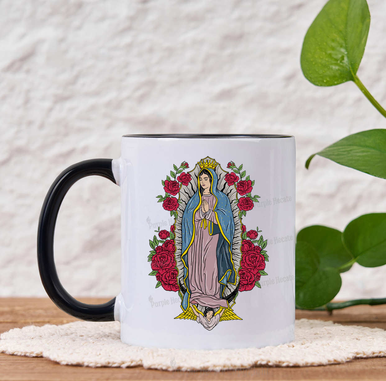 Purplehecate Mother Mary Mug