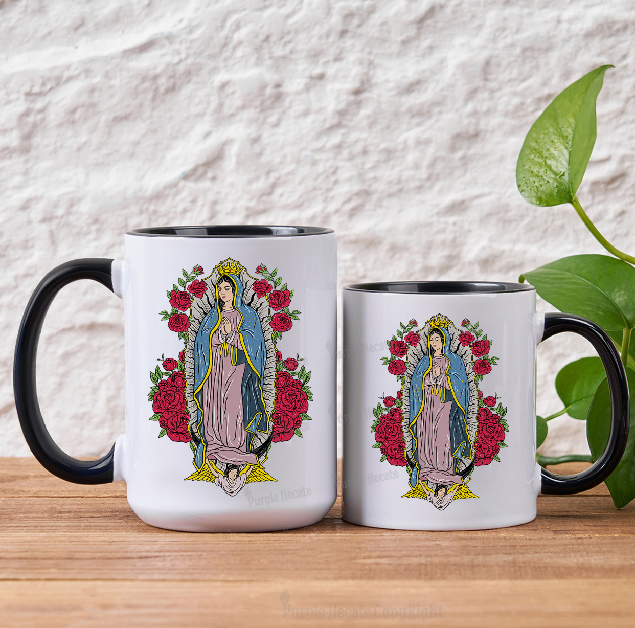 Purplehecate Mother Mary Mug