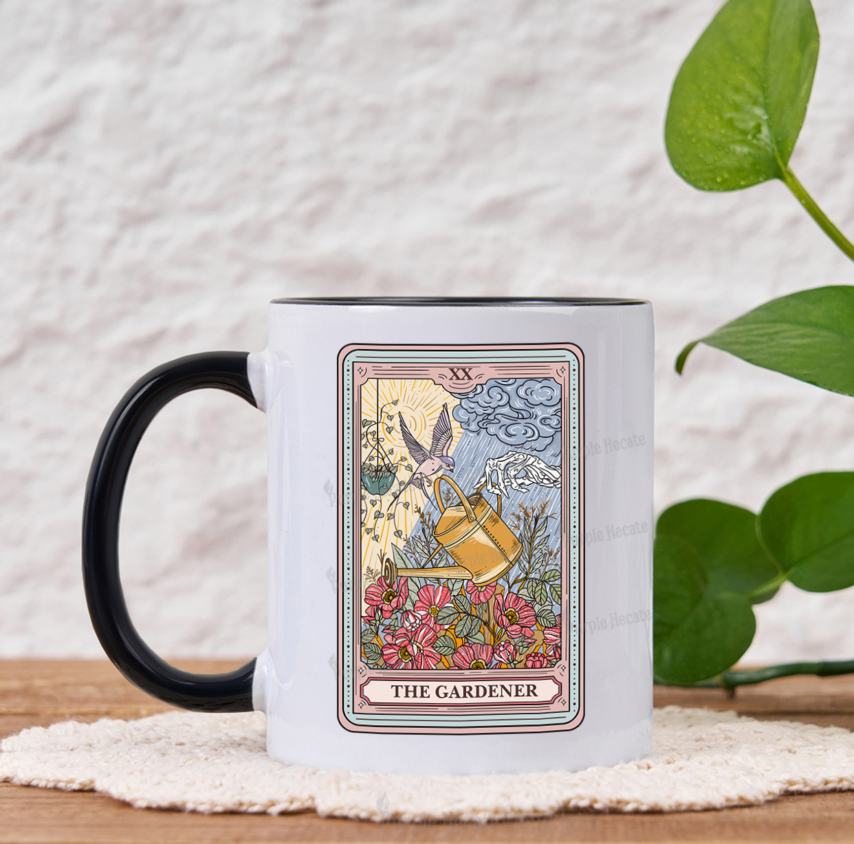 Purplehecate The Gardener Tarot Mug