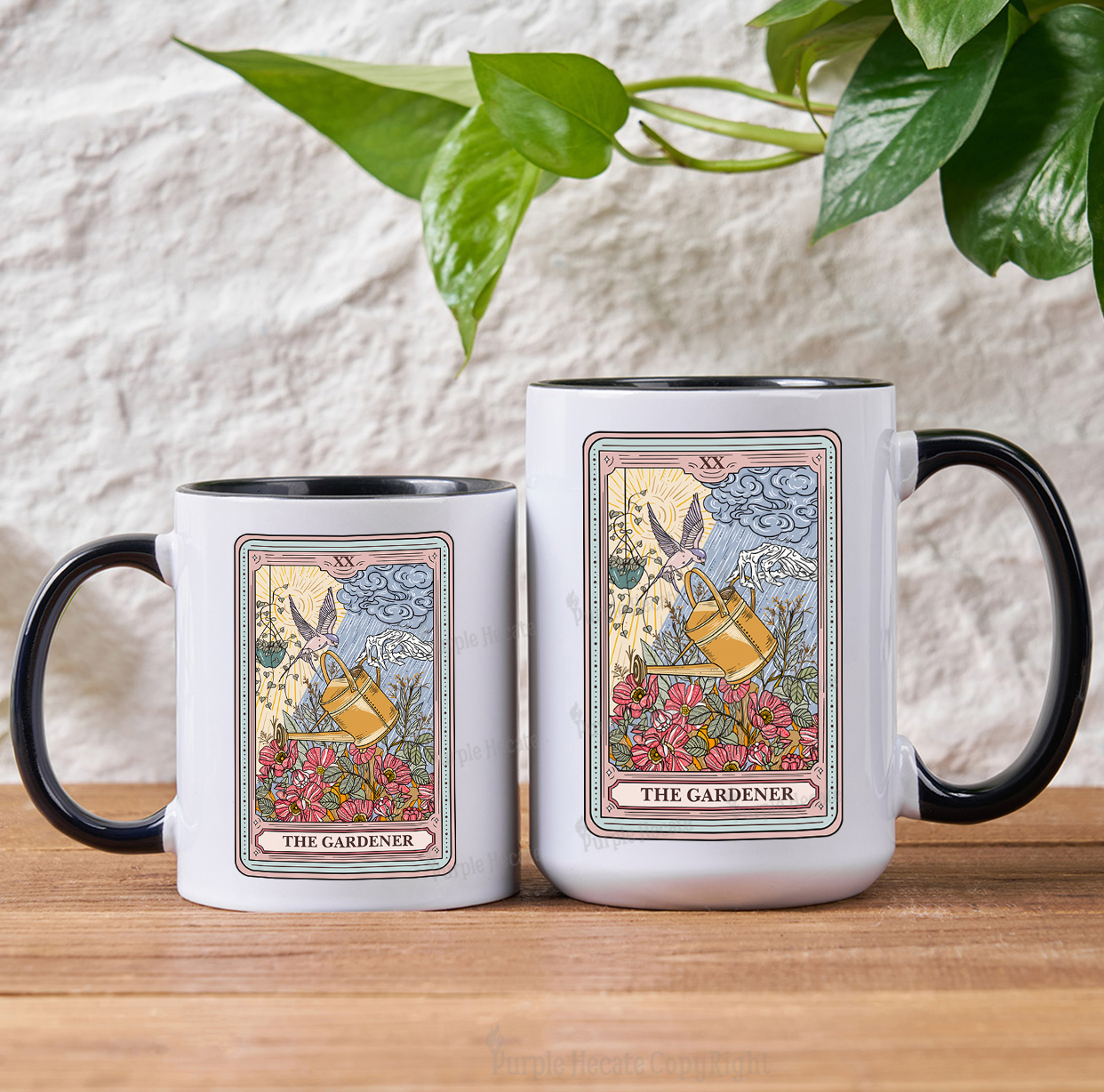 Purplehecate The Gardener Tarot Mug
