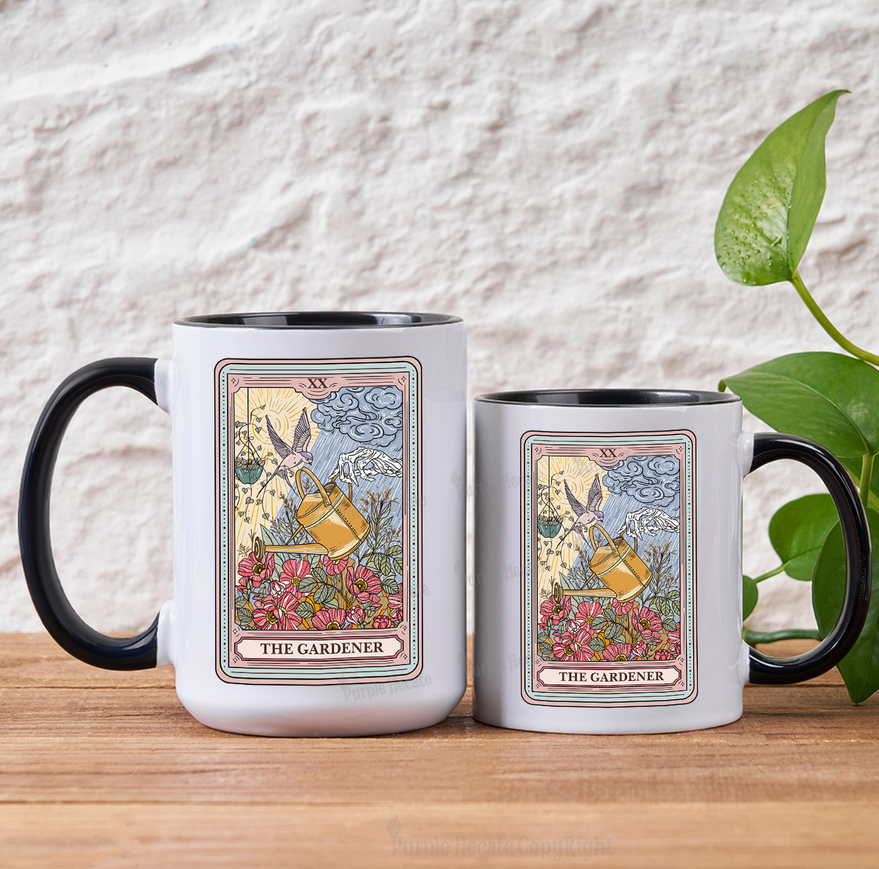 Purplehecate The Gardener Tarot Mug