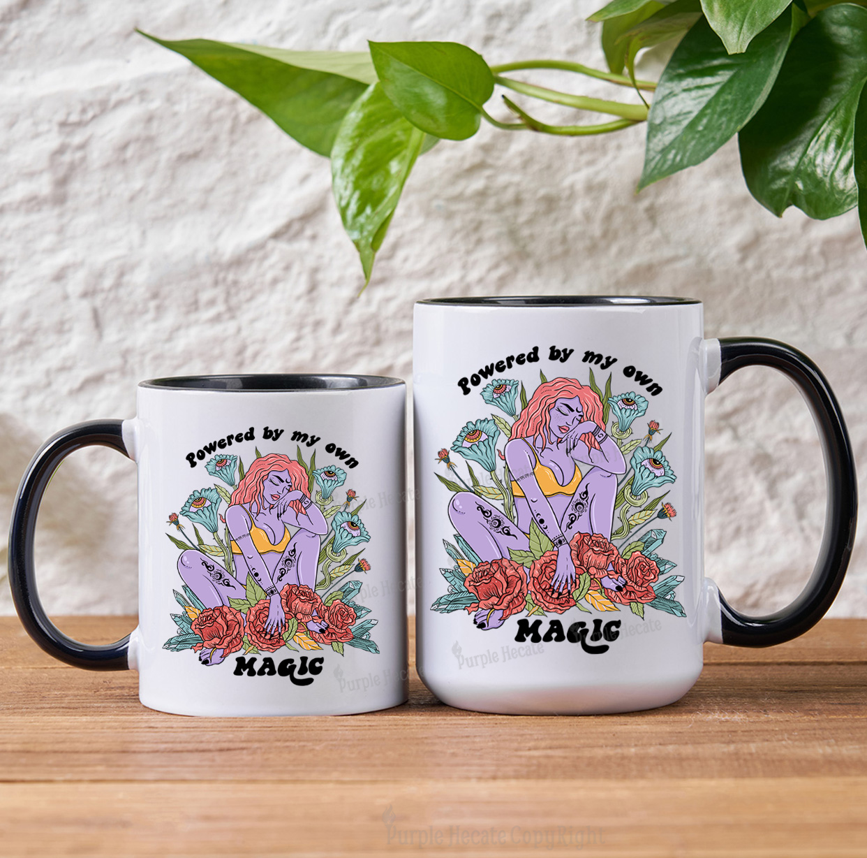 Purplehecate Powered By My Own Magic Mug