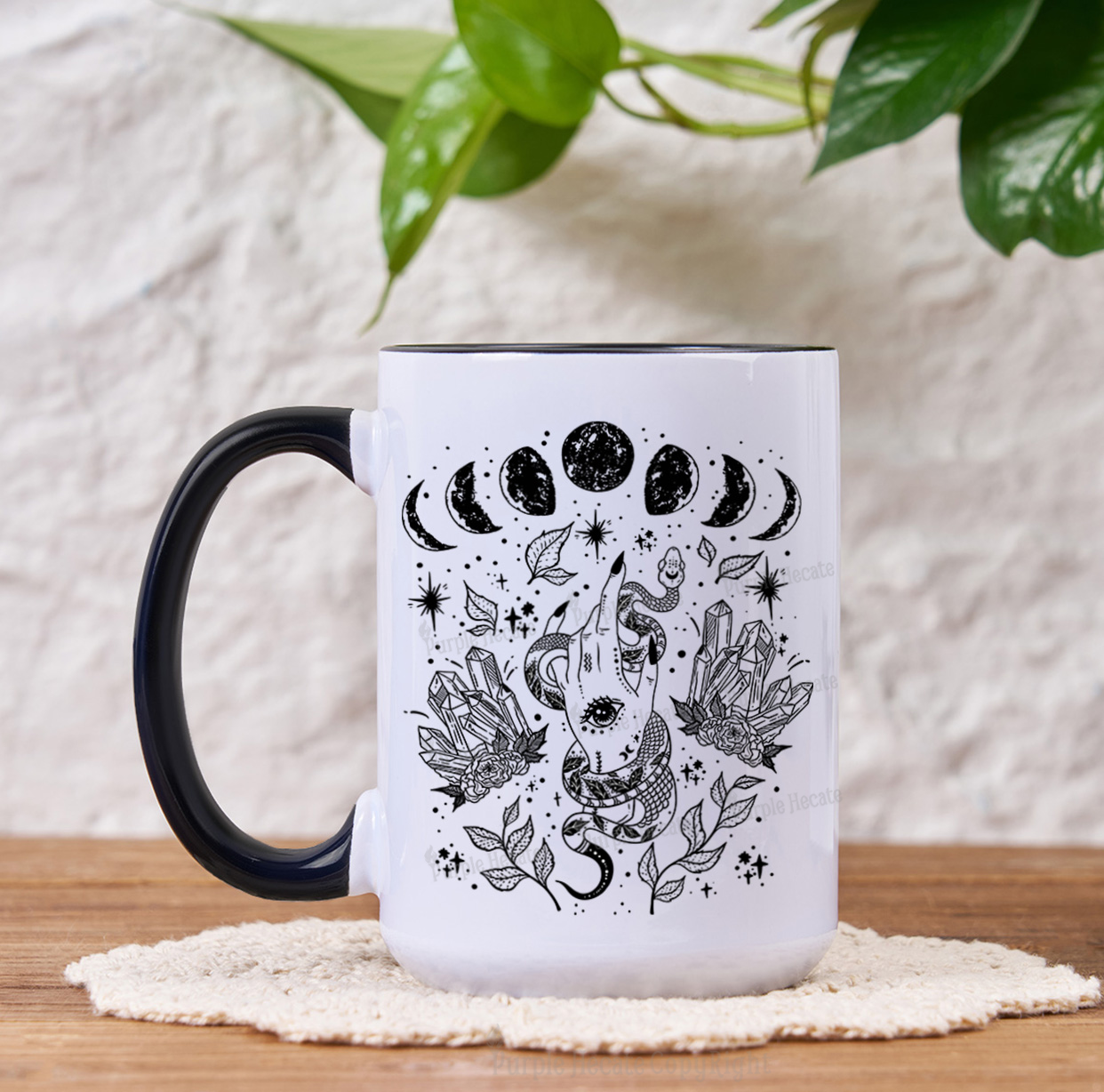 Purplehecate Reach For The Moon Mug