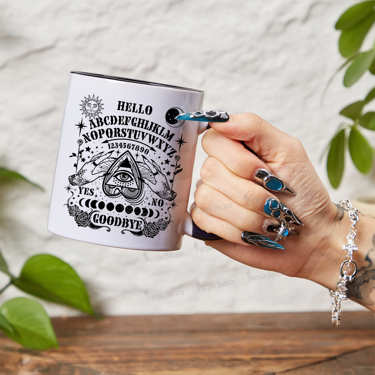 Purplehecate Hello Goodbye Mug