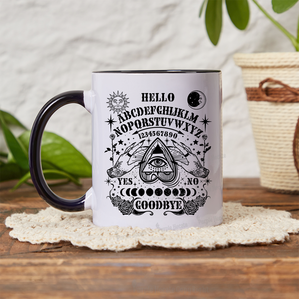 Purplehecate Hello Goodbye Mug