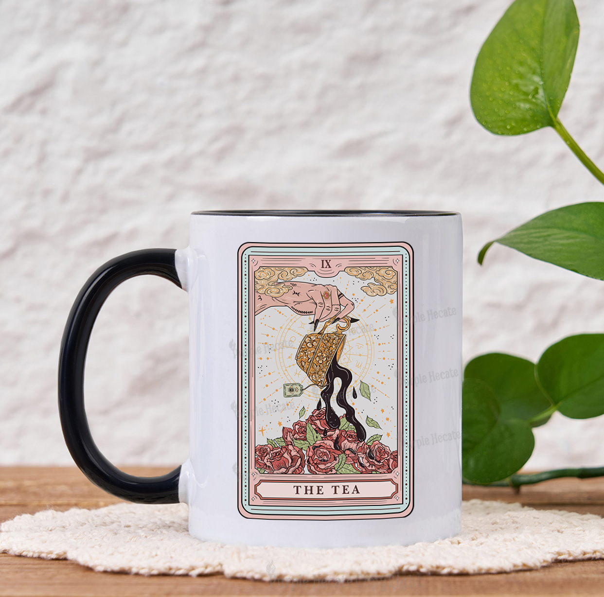 Purplehecate The Tea Food Tarot Mug