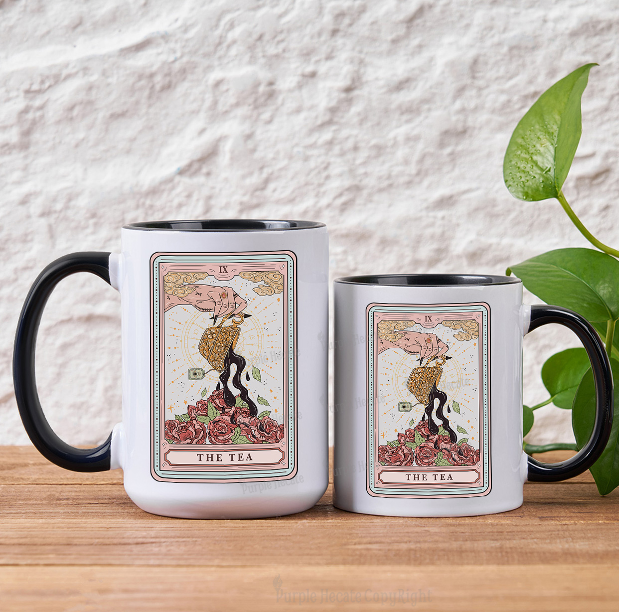 Purplehecate The Tea Food Tarot Mug