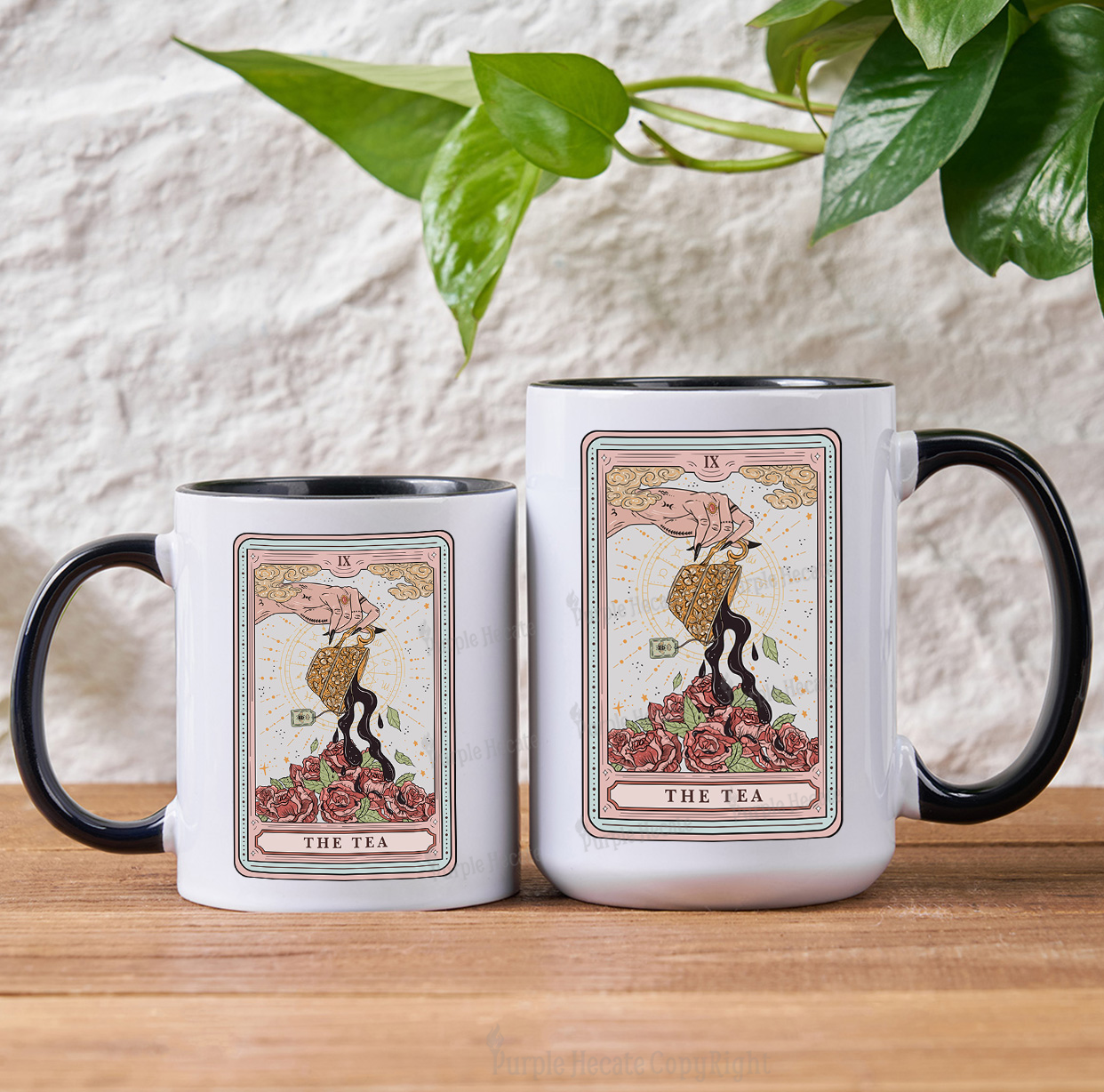 Purplehecate The Tea Food Tarot Mug