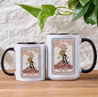 Purplehecate The Tea Food Tarot Mug