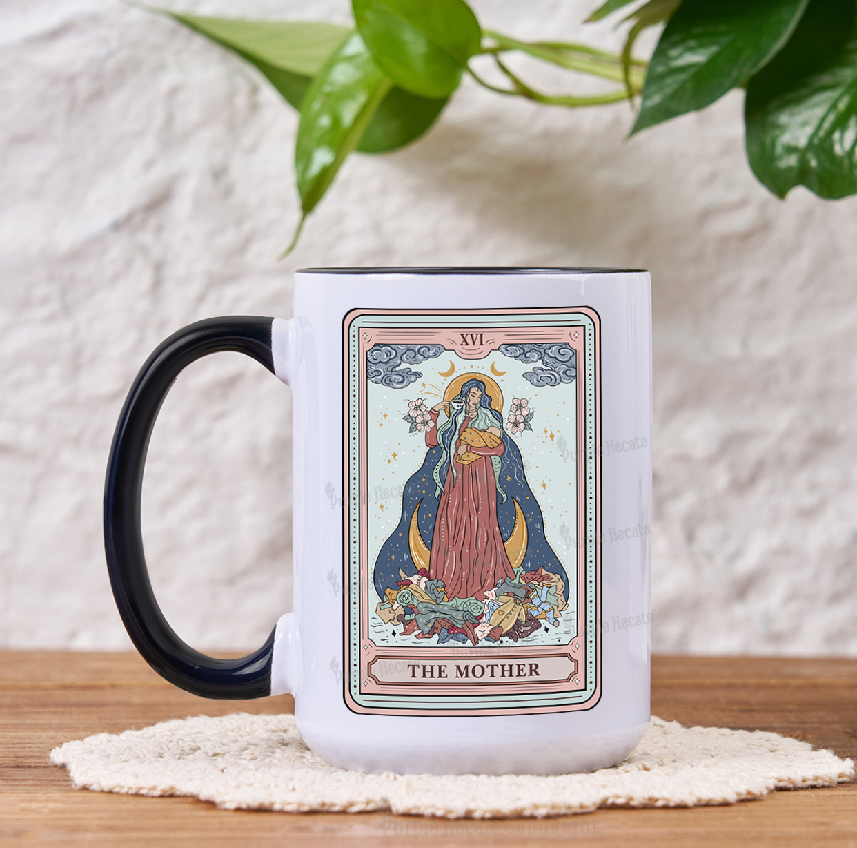Purplehecate The Mother Tarot Mug